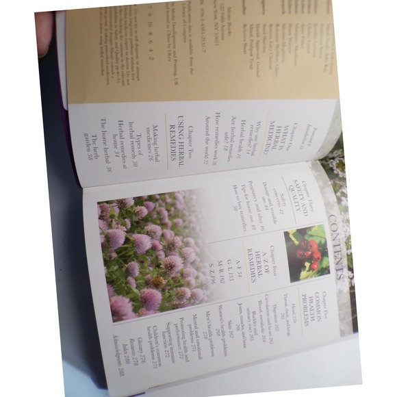 Herbal Remedies Visual Reference Guide Book Andrew Chevallier Health Wellness - Picture 3 of 3